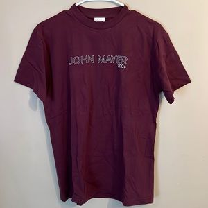 John Mayer 2006 Tour T-shirt 2 Sided Cotton Size Med Official Merchandise MATFIA